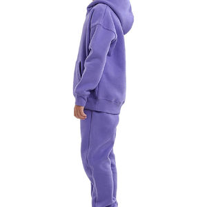 Conjunto Deportivo Informal Transpirable de Primera Calidad para Hombre, Sudadera con Capucha de Forro Polar de Algodón, Pantalones Deportivos, Moda de Invierno - Product Image 4