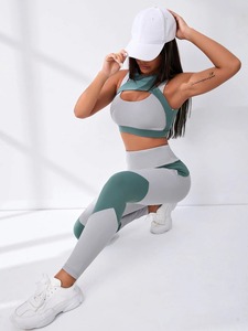 Women's High Waist Seamless Casual Summer Breathable Cotton Bamboo Fiber Solid Color <b>Leggings</b> for Fitness Workout - Product Image 4