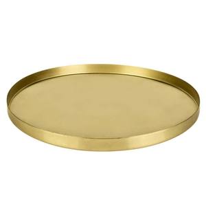 High Quality Luxury round Serving <b>Tray</b> Premium Aluminium Elegant Design - Product Image 3