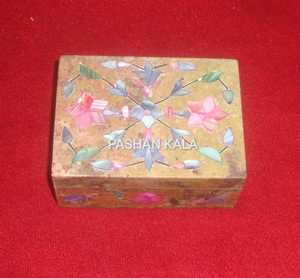 Most Attractive Natural Soapstone Rectangular Shape Assorted Carving Design Jewelry Boxes For Decoration And Gifting Purpose - Product Image 3