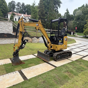 Caterpillar d'occasion pour mini-excavatrice Cat303 303CR, 3 tonnes, machine de construction compacte hydraulique, moteur haute performance - Product Image 1