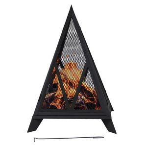 Modern <b>Iron</b> <b>Fire</b> <b>Pit</b> Handmade Eco-Friendly Outdoor Patio Backyard Cozy Warm Relaxing Gathering Statement Centerpiece - Product Image 2