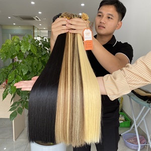 Extensiones de Cabello Humano con Punta de Queratina, 1g/Punta, Color Personalizado, Cabello Remy Virgen con Cutícula Alineada para Reventa, Larga Duración, Precio Económico - Product Image 5