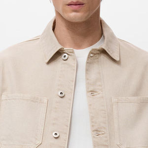 Chaqueta Bomber con Cierre de Botones de Última Moda para Hombre, Chaquetas con Logotipo Personalizado de Alta Calidad, Colección de Invierno para Hombre - Product Image 6