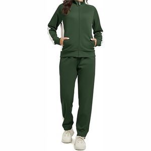 Ensemble de survêtement pour femme avec capuche, taille plus, logo personnalisé, vente en gros, sweat-shirts, pantalons de jogging, sport, course à pied, salle de sport, entraînement - Product Image 5