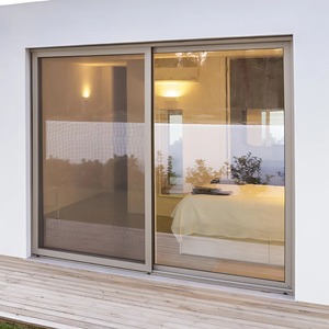 Portes coulissantes extérieures pour salle à manger bureau école supermarché et cave à vin surface finie - Product Image 1