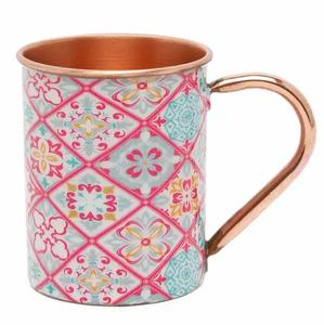 Tasse de conception imprimée en métal de haute qualité pour boire à bas prix en Inde - Product Image 1