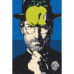TVBOY Modern Style <b>Poster</b> the Son of Apple Made of Durable Paper for Wall Decor - Product Image 1