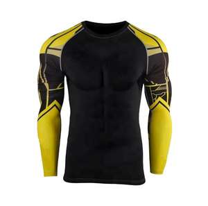 Rashguard เสื้อรัชการ์ดสำหรับผู้ชาย,เสื้อรัชการ์ดรัดรูปแขนยาวทำตามความต้องการ - Product Image 5