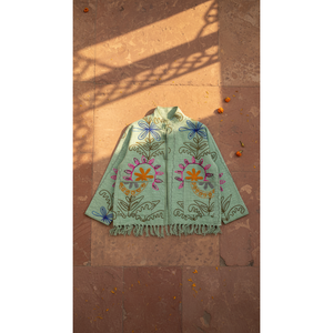 เสื้อแจ็คเก็ต Mint Garden the Bagh สำหรับฤดูใบไม้ผลิ - Product Image 1
