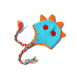 Disfraz de Dinosaurio Tejido a Crochet, Hecho a Mano, para Sesiones de Fotos de Bebés, Recién Nacidos e Infantes, Venta Especial - Product Image 3