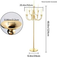 Bougeoir en métal en laiton pur bougeoirs de sol et pièce maîtresse de cadeau de mariage pilier de salon et lanternes nouveauté