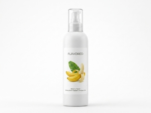 Gel Lubricante Íntimo Comestible a Base de Agua con Sabor a Plátano, Ecológico, a Base de Plantas Naturales Puras, en Botella con Atomizador, con D-Pantenol - Product Image 6