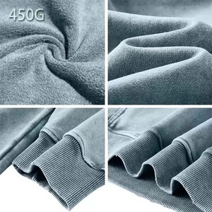 Sudadera con capucha estirable y liviana para hombres y mujeres con lavado ácido/Diseño de cuello con capucha para hombres y mujeres con lavado ácido, tarifa al por mayor OEM - Product Image 6