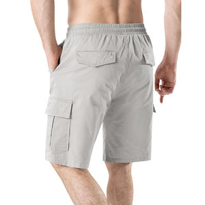 Top Trending Athletic Distressed Cargo Chenille Bordado Comfort Windbreaker Workout Pantalones cortos para hombres - Product Image 6