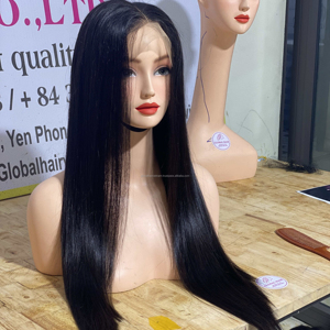 Perruque Lace Front de cheveux humains brésiliens Remy HD perruques de cheveux humains naturels pour femmes noires - Product Image 1