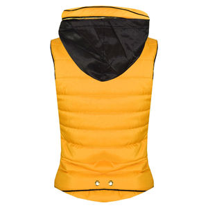 Nuevo estilo de las mujeres Puffer impermeable bordado burbuja sin mangas con capucha chaleco transpirable servicio OEM - Product Image 2