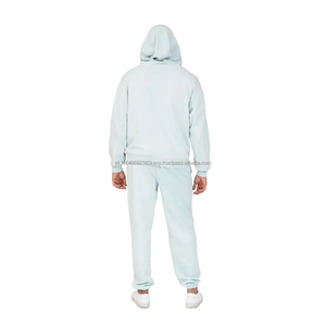 ชุดวอร์มผู้ชายขายส่ง OEM ผ้าฝ้าย 100% ผลิตแบบสองชิ้น ทรงเข้ารูป ชุดวอร์มสำหรับผู้ชาย คุณภาพพรีเมียม - Product Image 5