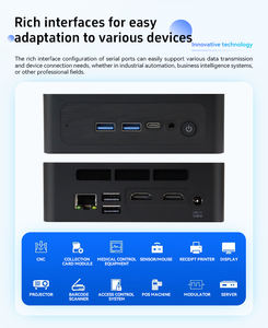 MeetNeng Industrial Mini PC M.2 NVMe Slot Intel 12th Gen I5 I3 2xi226-V 2.5G DDR4 4800 2xUSB3 Firewall Router Industrial New SSD - Product Image 2