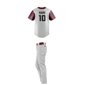 Service OEM, conception d'uniformes de baseball, vente en gros, uniformes de baseball vierges, uniformes de baseball tendance pour hommes, uniformes de baseball personnalisés pour adultes - Product Image 4