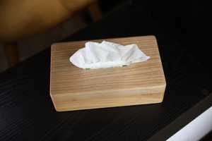 Caja de Pañuelos de Madera de Nogal de Lujo y Duradera |   Portarrollos de Papel de Madera para Baño y Sala de Estar |   Moderno Organizador de Escritorio |   Decoración del Hogar - Product Image 4