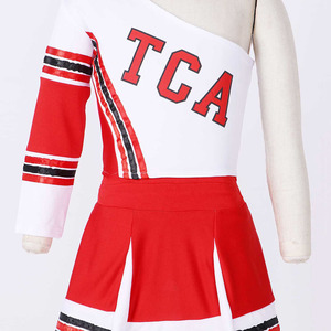 ชุดเต้นรำสำหรับโรงเรียนมัธยมปลายของผู้หญิง,ชุดกีฬาพิมพ์ลายโลโก้ตามสั่งมีหลายสี - Product Image 6