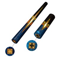 CUEELF Nouvelle Arrivée Queue de Billard Semi-Finie en Ébène Bleu Foncé avec Incrustation Dragon pour Carambole et Snooker