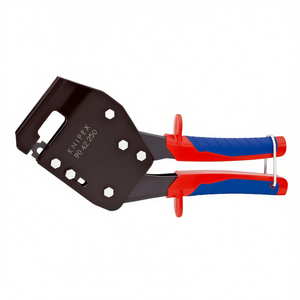 Alicates remachadores Knipex Punch Lock con mangos pulidos y empuñaduras multicomponentes para operación con una sola mano - Product Image 3