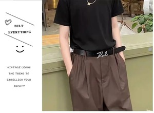 Top Quality <b>Snake</b> Pattern Genuine Leather Vintage Belt <b>Snake</b> Skin Print Casual Waist Belt for Men - Product Image 2