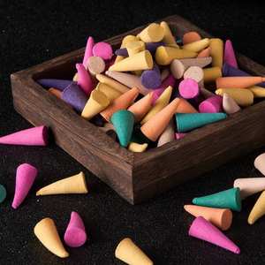 Colorful Backflow <b>Cone</b> <b>Incense</b> - Natural Ingredients, Handmade Scents Vietnam OEM & Wholesale Supply - Product Image 4