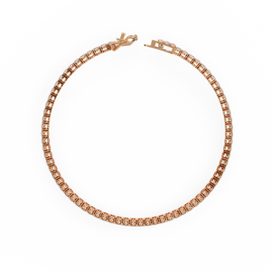 Magnifique bracelet et jonc en or 18 carats avec diamants de laboratoire, accessoire de bijouterie luxueux - Product Image 1