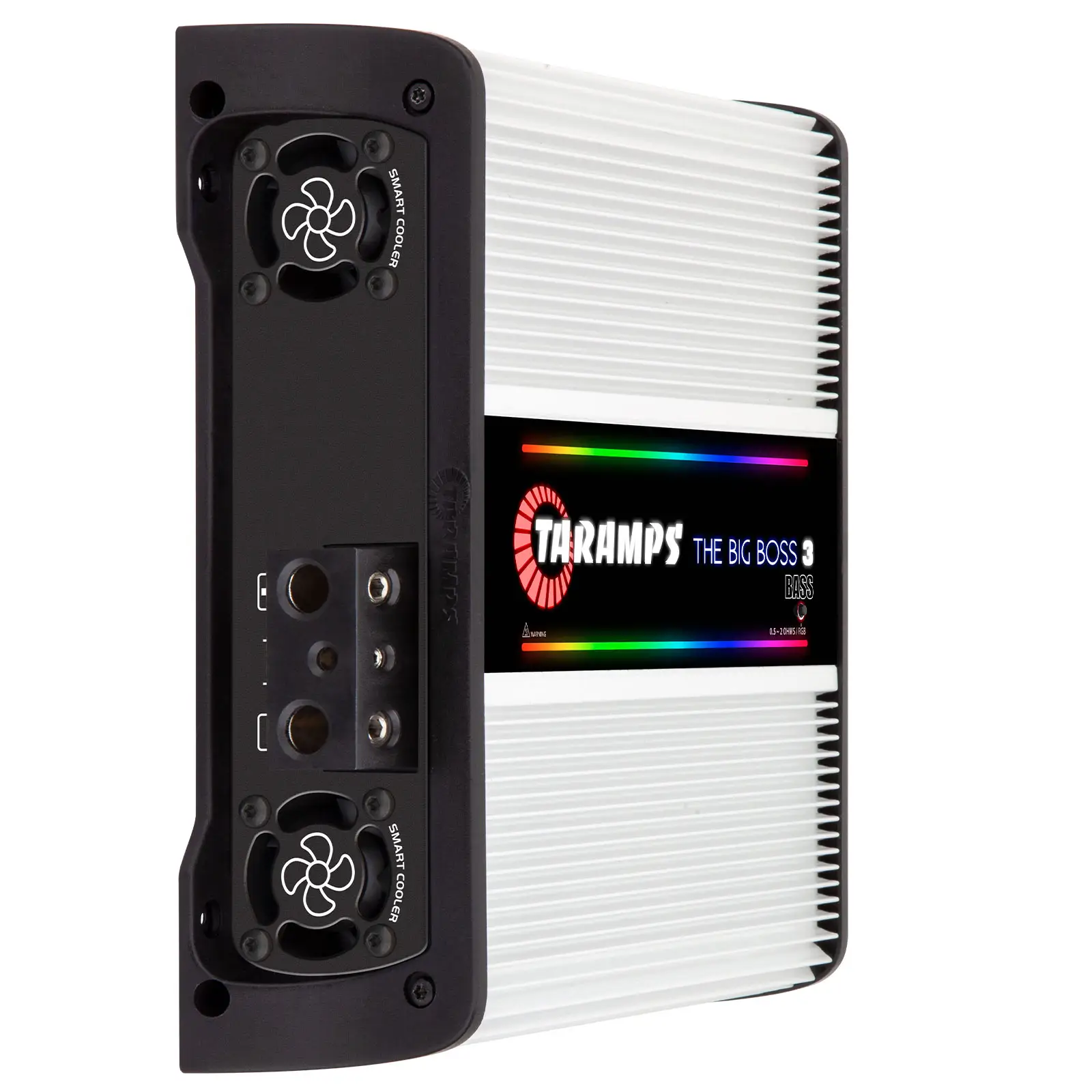 Taramps The Big Boss 3 Bass Amplifier 0.5 to 2 Ohms 3000 Watts RMS 108 RGB Effects Multi Impedance Class D Monoblock Car Audio
