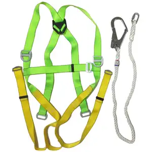 full body safety harness with rope