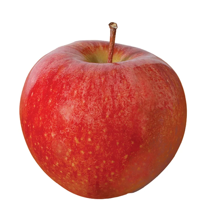 Manzana fresca dulce de Gala Real, manzana fresca y Estrella Roja