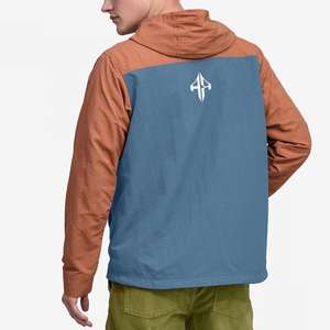 Top Nuevo Venta al por mayor 100% Material de poliéster de alta calidad Diseño de logotipo personalizado Unisex Wind Breaker Chaquetas de invierno por ATLANTIC - Product Image 6