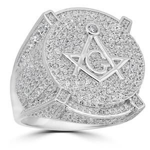 Hot Selling VVS Moissanite 925 Sterling <b>Silver</b> Engagement <b>Ring</b> White Gold Plated with IGI Certificate Fine Gift <b>for</b> <b>Men</b> Women - Product Image 3