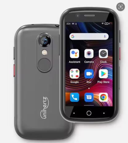 Unihertz 4G Smartphone Global LTE Support  MINI Size 2000mAh 3.0 Inch 4+64GB Android 12 Quad-Core Android Cellphone Jelly 2E