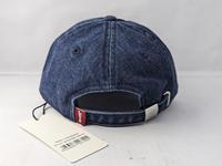 Cadeau de mode personnalisé 100% polyester non structuré 5 panneaux Casquette de baseball unisexe avec trou découpé au laser Casquette de sport en corde à pois ronds