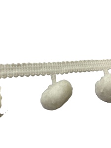 ด้ายฝ้ายพู่ปอมปอมอุปกรณ์ตกแต่งสำหรับผ้าม่านและปลอกหมอน - Product Image 3