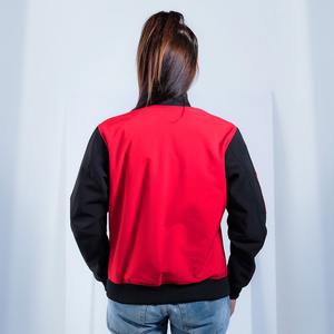 แจ็คเก็ตวาร์ซิตี้แขนยาวสีสันสดใสสำหรับผู้หญิง รุ่นใหม่ล่าสุด ผ้าขนสัตว์ผสมผ้าแคนวาส ปักลายทันสมัย เหมาะสำหรับฤดูหนาว - Product Image 5