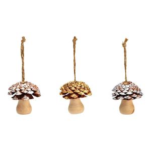 Pièce maîtresse de champignon en bois sculpté naturel avec charme cottagecore et forme en forme de main idéale pour les accents intérieurs boho chic - Product Image 2