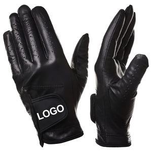Vente en gros d'usine de gants de golf en cuir souple et durable de luxe gants de golf en cuir Cabretta personnalisés - Product Image 2