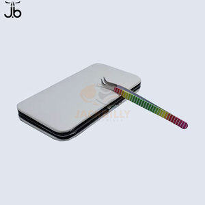 Pince à cils en acier de qualité chirurgicale Outil innovant de manipulation des cils Pince à épiler pour artiste méga-volume - Product Image 3