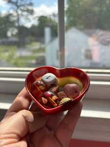 Cuenco de Resina Epoxi Hecho a Mano, Plato Decorativo para Baratijas, Porta Joyas, Arte Colorido Único, Adorno Moderno para el Hogar, Idea de Regalo Perfecta - Product Image 2