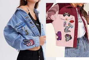 Parches bordados Apliques para planchar: 30 piezas Surtido Cool Punk Bordado Parche para coser para chaquetas Ropa - Product Image 6