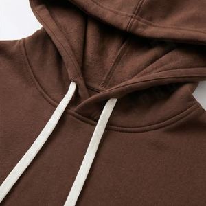 Sweat-shirt à capuche vintage délavé à l'acide pour femmes, mélange de coton et de polyester, pull à cordon, pantalon large, tenue de sport, tenue de gym - Product Image 4