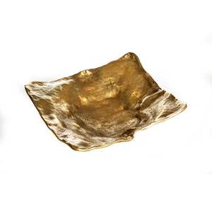 Hot Selling Square Shape Metal Stylish Designer <b>Tray</b> <b>Black</b> Color for Home Hotel & Restaurants with Customization Available - Product Image 1