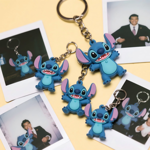 Venta al por mayor personalizado impermeable Pvc llaveros dibujos animados lindo moda llavero <span class=keywords><strong>Animal</strong></span> llavero - Product Image 4