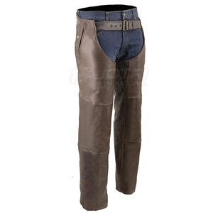 2024 New Hot Sale MenLeather <b>Chaps</b> Solid Color Breathable Best Design <b>Leather</b> <b>Chaps</b> for Sale - Product Image 2