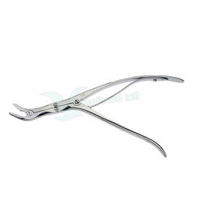 คีมถอนกระดูกด้วยมือมีความยาวโค้งไม่เป็นหมันอุปกรณ์ดึงพลังจากสเตนเลสสตีล - Product Image 1